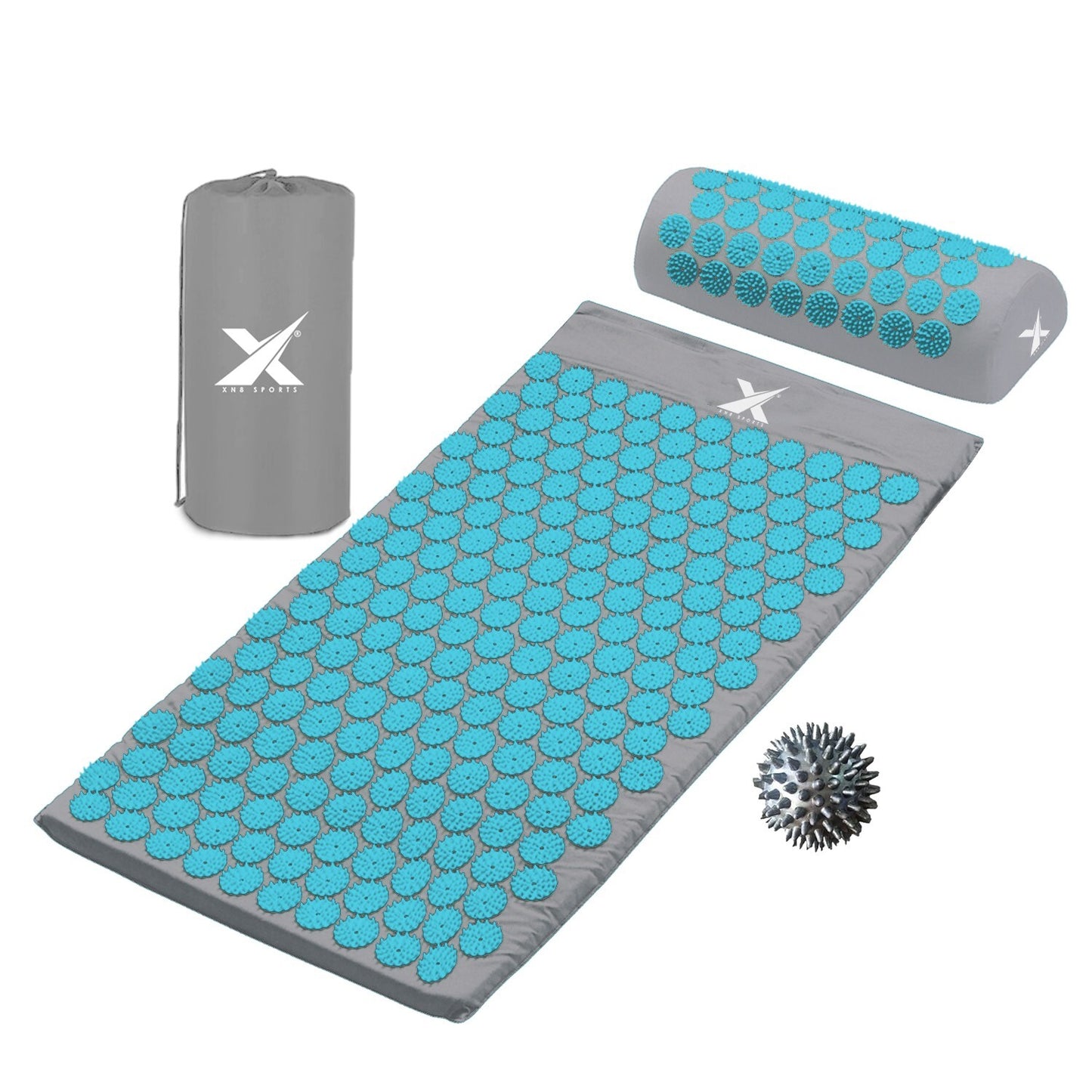 Experience Ultimate Relaxation with XN8 Acupressure Body Mat & Pillow Set for Stress Relief and Massage