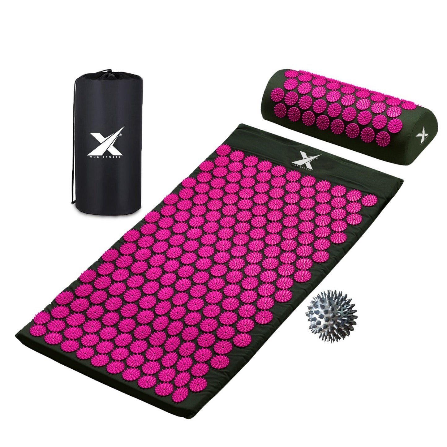 Experience Ultimate Relaxation with XN8 Acupressure Body Mat & Pillow Set for Stress Relief and Massage