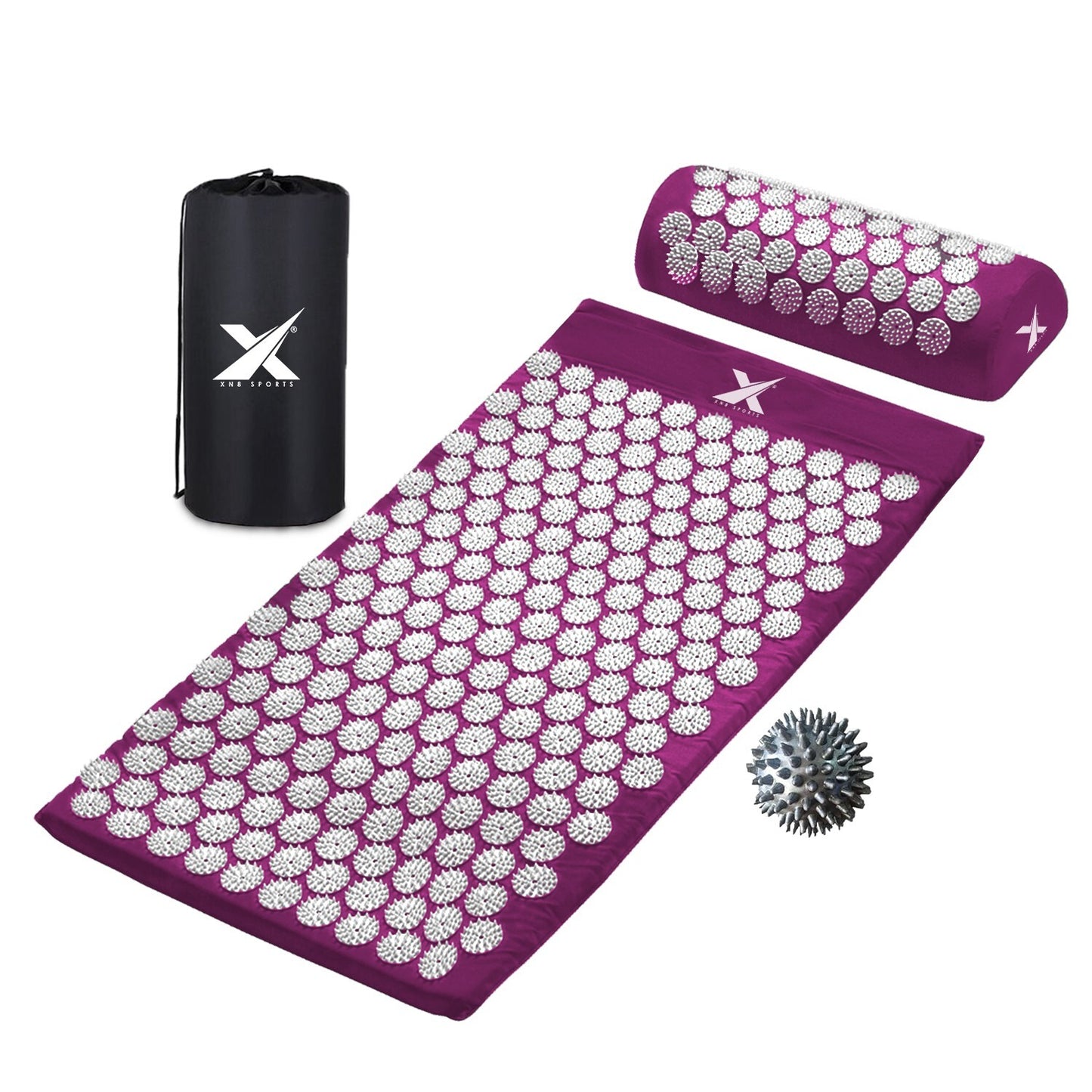 Experience Ultimate Relaxation with XN8 Acupressure Body Mat & Pillow Set for Stress Relief and Massage